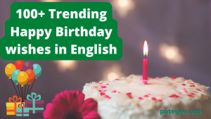Latest 80+ Happy Birthday Wishes in English