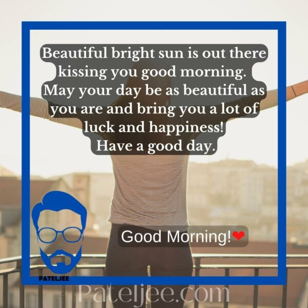 Trending 25 Good morning wishes Images in English. – Patel Jee